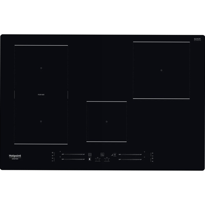 Piano Cottura Induzione Hotpoint Ariston HS 1677C NE Nero A 4