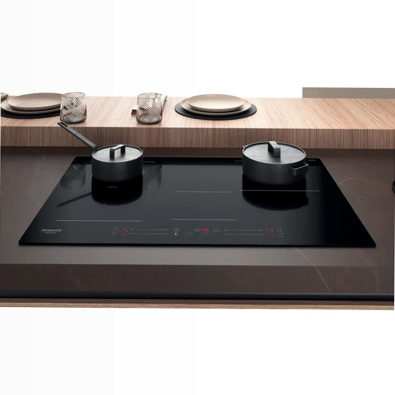 Piano Cottura Induzione Hotpoint Ariston HS 1677C NE Nero A 4