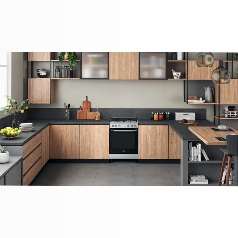 Cucina a gas Hotpoint Ariston HS67G2PMX/IT/1
