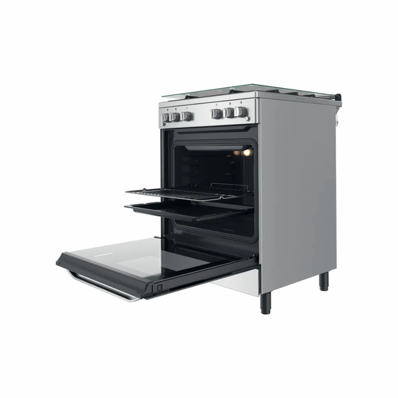 Cucina a gas Hotpoint Ariston HS67G2PMX/IT/1