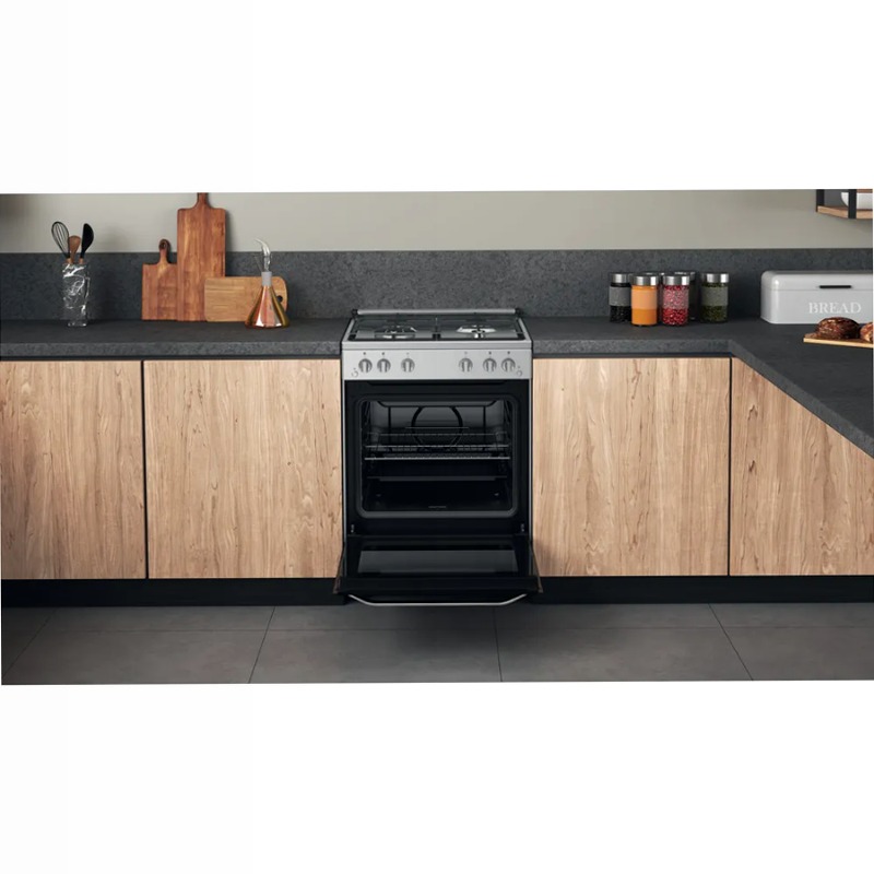 Cucina a gas Hotpoint Ariston HS67G2PMX/IT/1