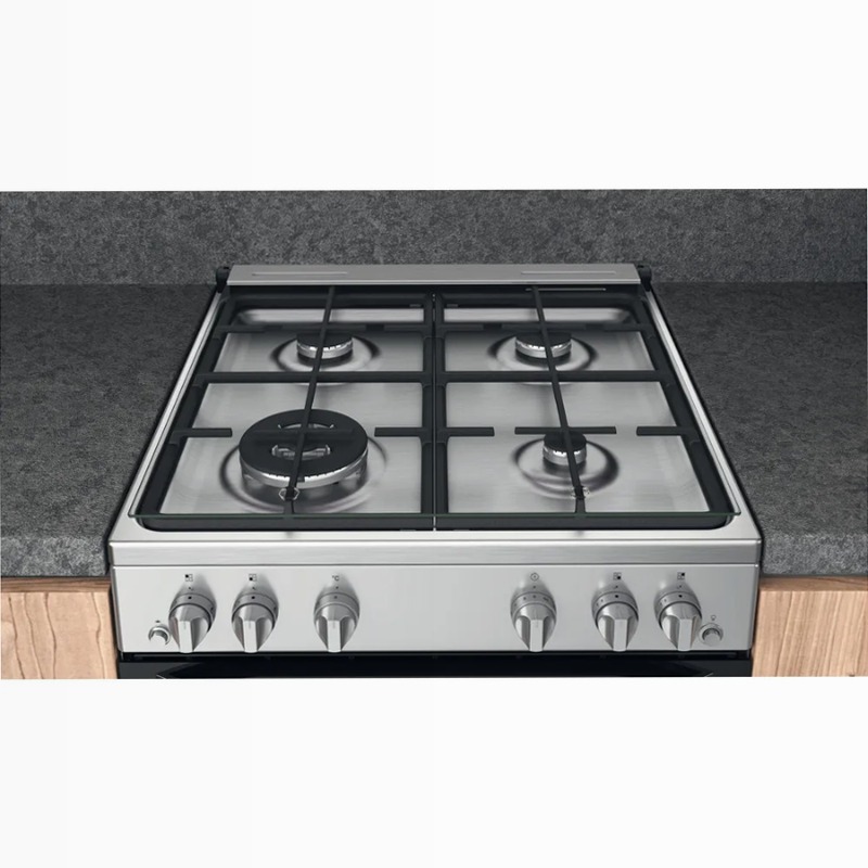 Cucina a gas Hotpoint Ariston HS67G2PMX/IT/1