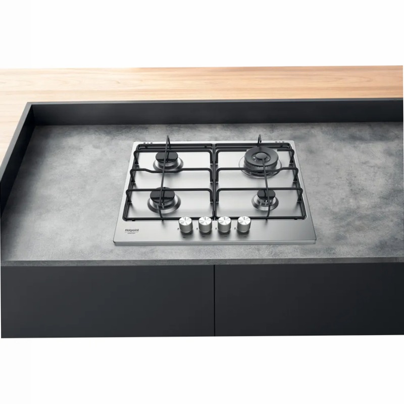 Piano Cottura a Gas Hotpoint Ariston PPH 60P D/IX