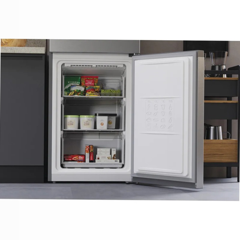 Frigorifero Hotpoint Ariston HAFC9 TA33SX O3 D Combinato 104lt Libera