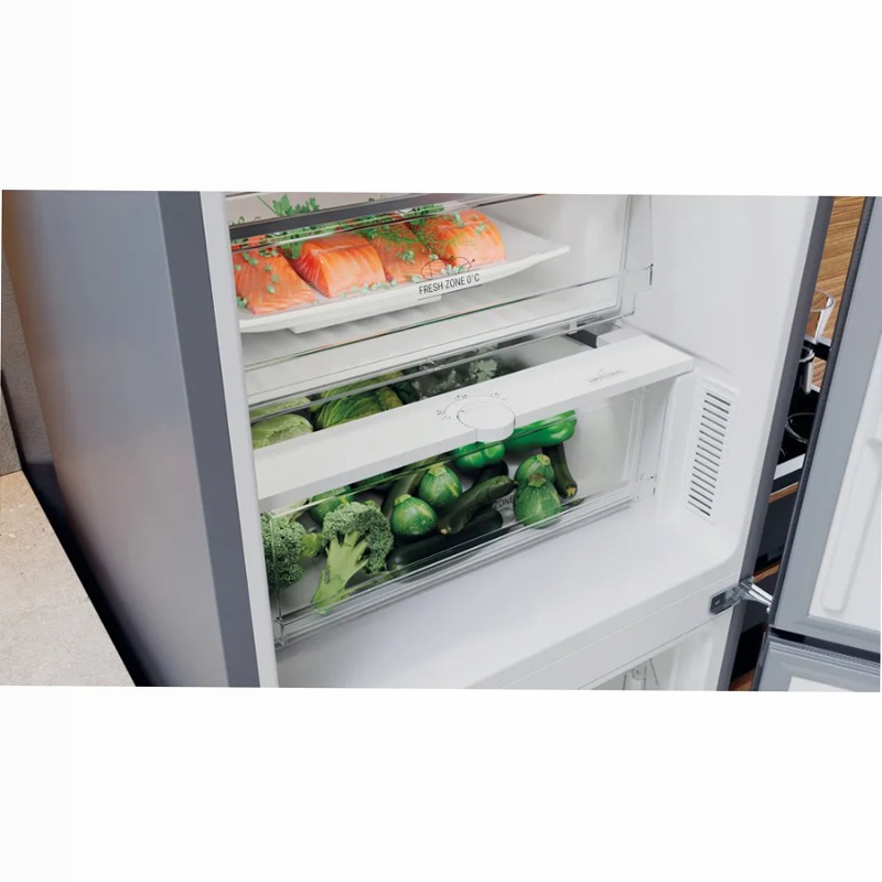 Frigorifero Hotpoint Ariston HAFC9 TA33SX O3 D Combinato 104lt Libera