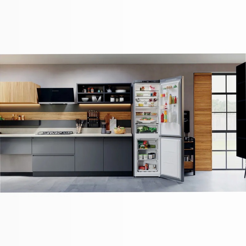 Frigorifero Hotpoint Ariston HAFC9 TA33SX O3 D Combinato 104lt Libera