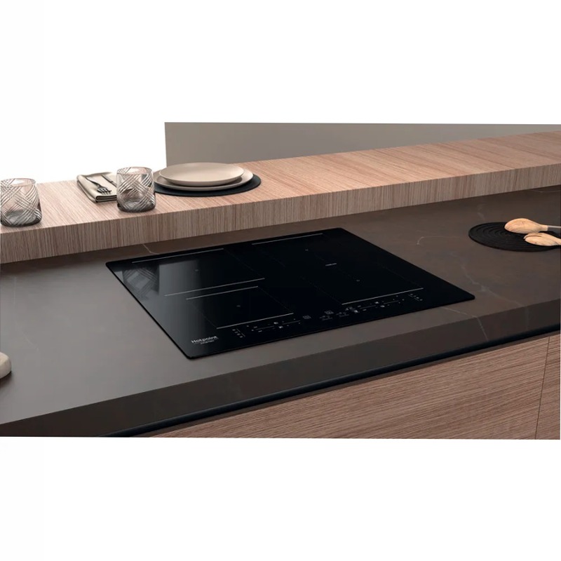 Piano Cottura Induzione Hotpoint Ariston HB 4860B NE Nero A 4