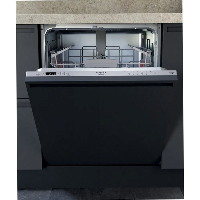 Lavastoviglie Hotpoint Ariston HIC 3C34 D 14 Argento Incasso