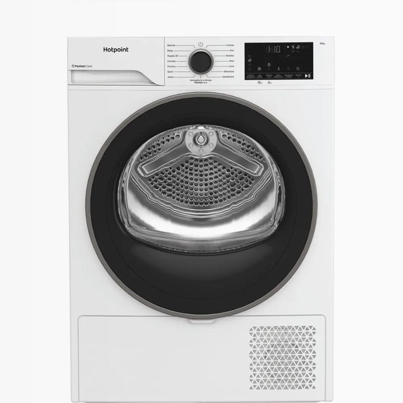 Asciugatrice a pompa di calore Délica Hotpoint Ariston Bianco