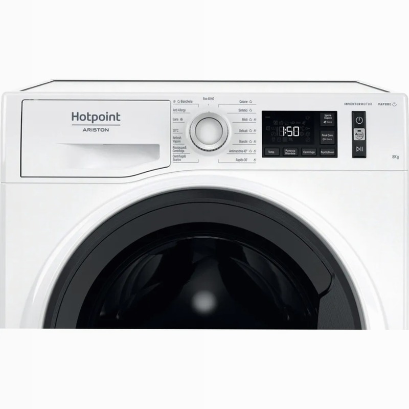 Lavatrice Hotpoint Ariston NG845WMA IT N Bianco Libera