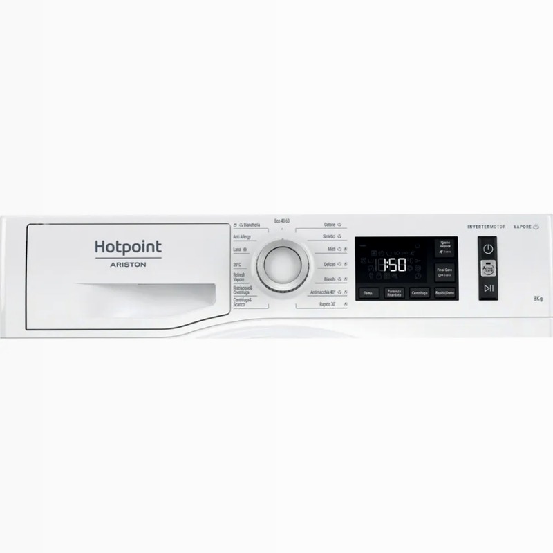 Lavatrice Hotpoint Ariston NG845WMA IT N Bianco Libera
