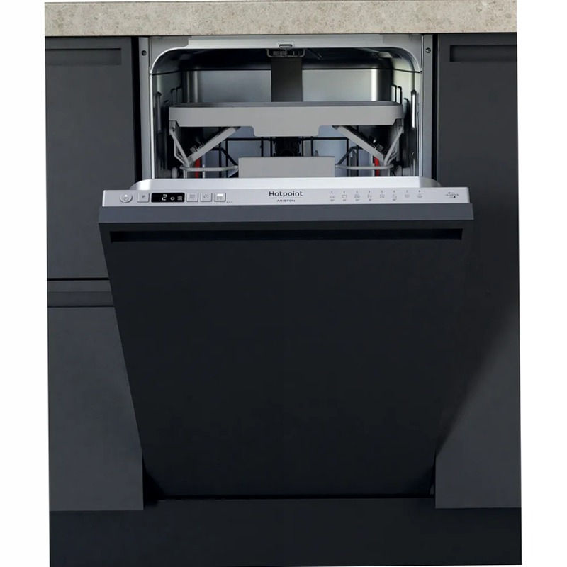 Lavastoviglie Hotpoint Ariston HSIC 3T127 C 10 Argento Incasso