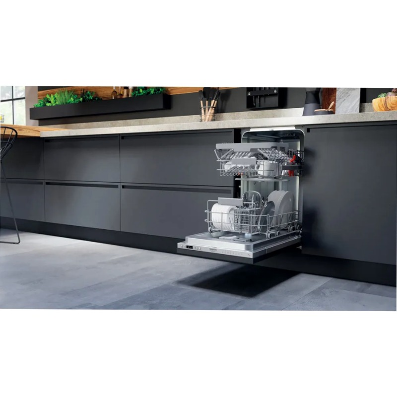 Lavastoviglie Hotpoint Ariston HSIC 3T127 C 10 Argento Incasso