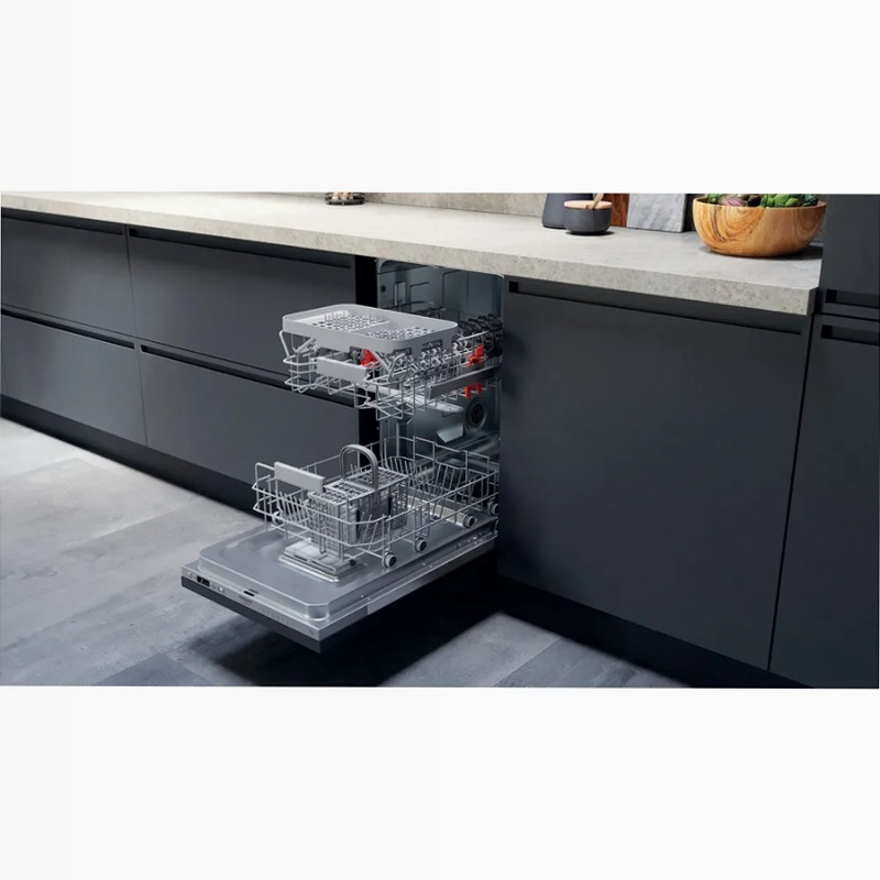 Lavastoviglie Hotpoint Ariston HSIC 3T127 C 10 Argento Incasso