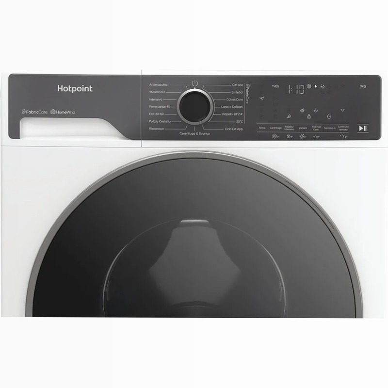 Lavatrice Délica Hotpoint Ariston - HP 96 CARE IT 9kg Bianco Libera