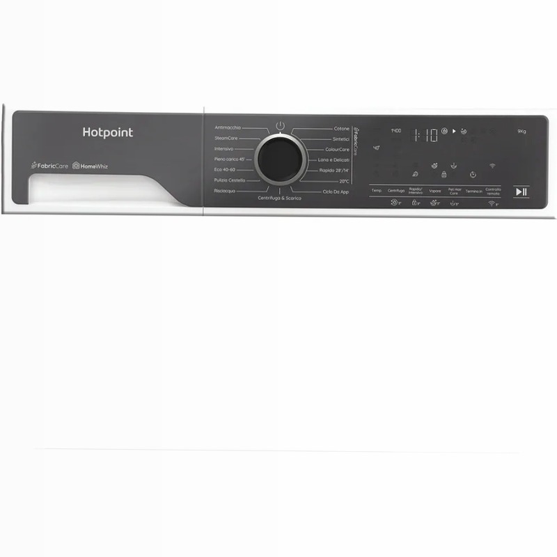 Lavatrice Délica Hotpoint Ariston - HP 96 CARE IT 9kg Bianco Libera