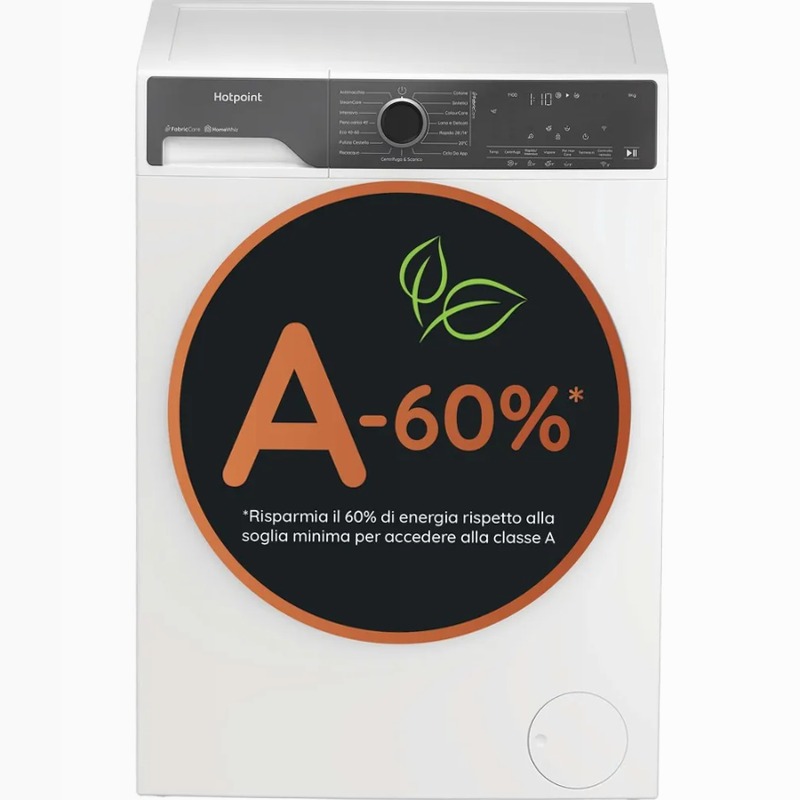 Lavatrice Délica Hotpoint Ariston - HP 96 CARE IT 9kg Bianco Libera