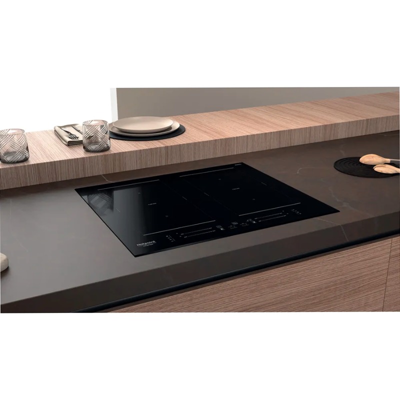 Piano Cottura Induzione Hotpoint Ariston HS 2560C BF Nero A 4
