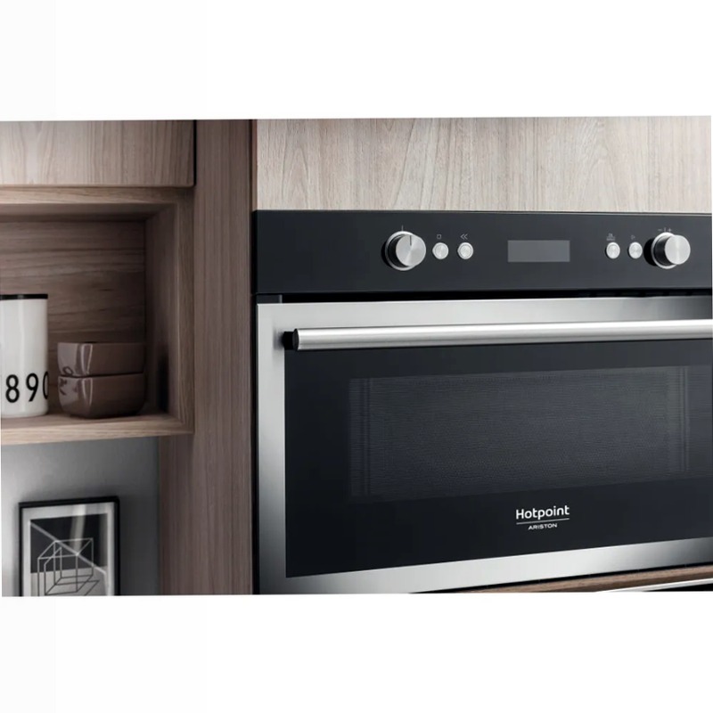 Microonde da incasso Hotpoint Ariston MD 664 IX HA Acciaio 31