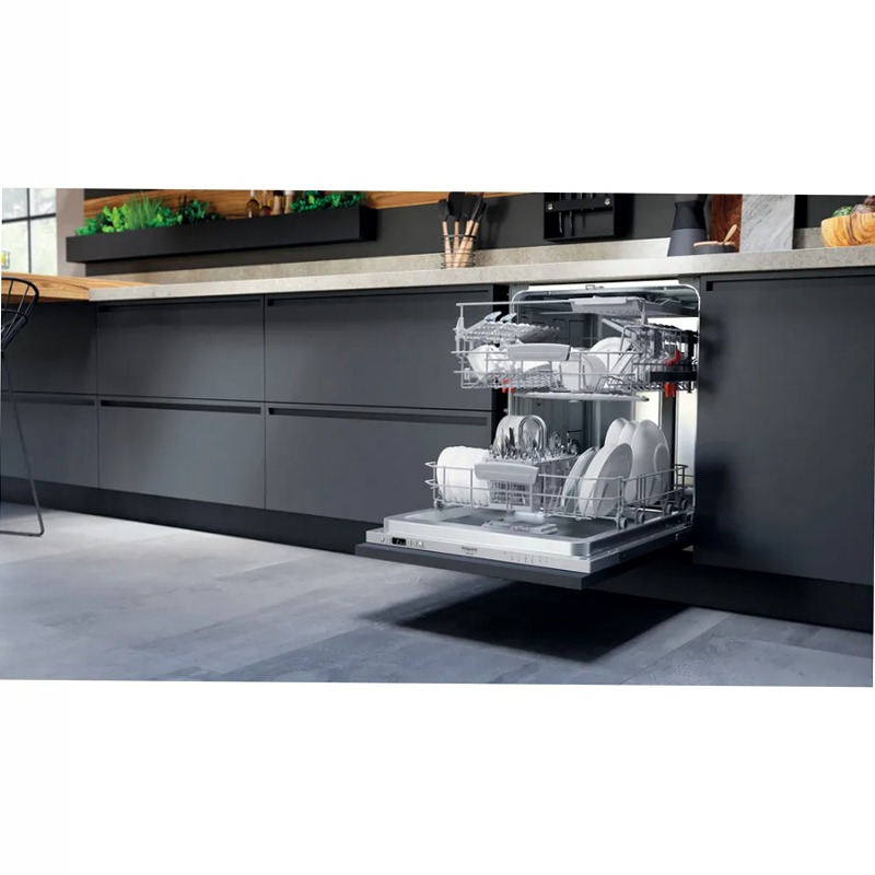 Lavastoviglie Hotpoint Ariston HIS 5020 C D 14 Argento Incasso