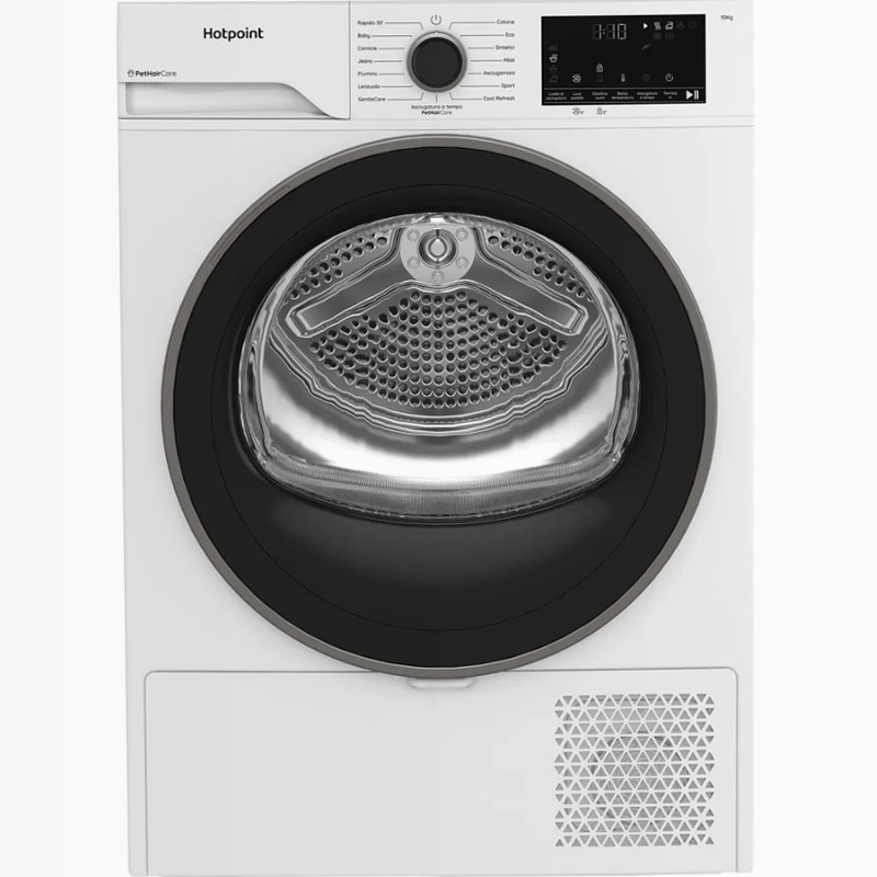 Asciugatrice a pompa di calore Délica Hotpoint Ariston Bianco