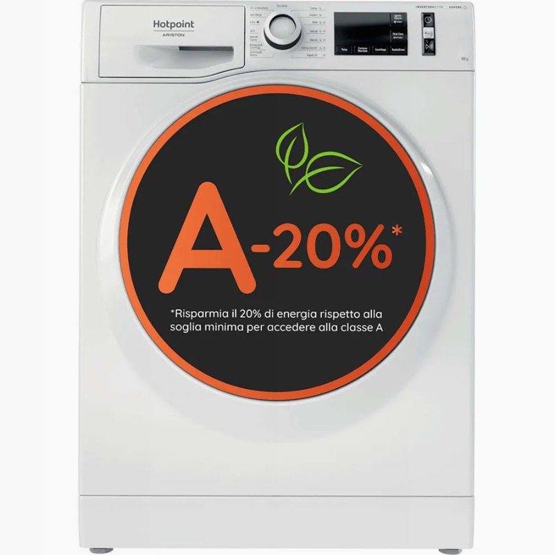 Lavatrice Hotpoint Ariston NG98W IT - 9 kg Bianco Libera
