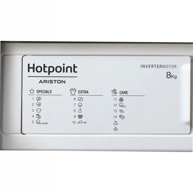 Lavatrice Hotpoint Ariston BI WMHG 81485 EU Bianco Incasso