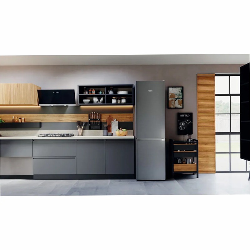 Frigorifero Hotpoint Ariston HAFC9 TI32SX A Combinato 104lt Libera