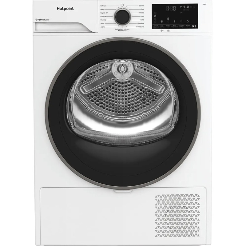 Asciugatrice a pompa di calore Délica Hotpoint Ariston HPT 113D BS IT 11kg Bianco