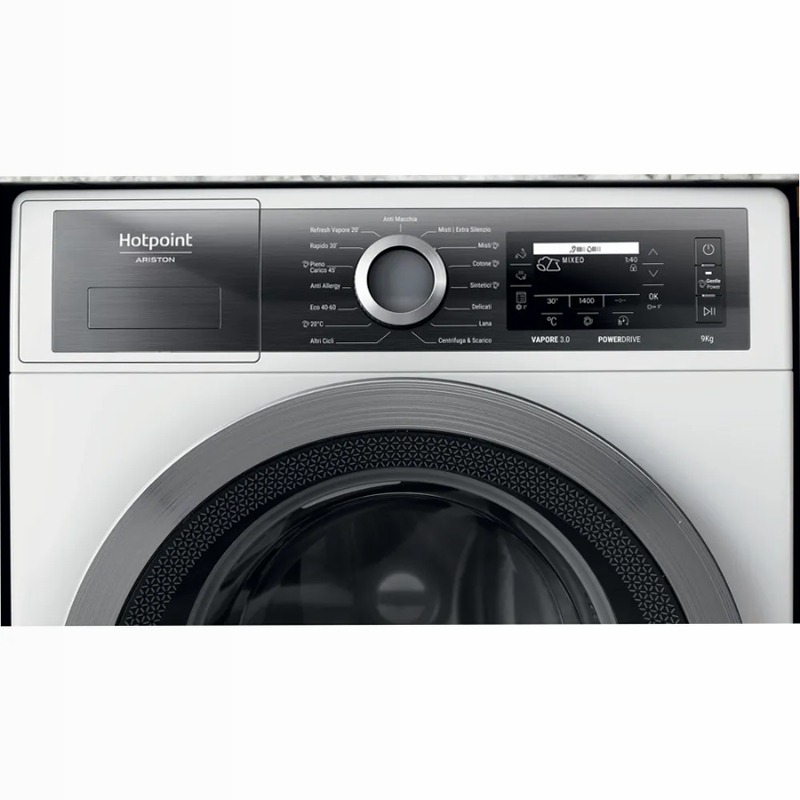 Lavatrice a libera installazione Hotpoint Ariston H7 99 GPOWER IT Bianco