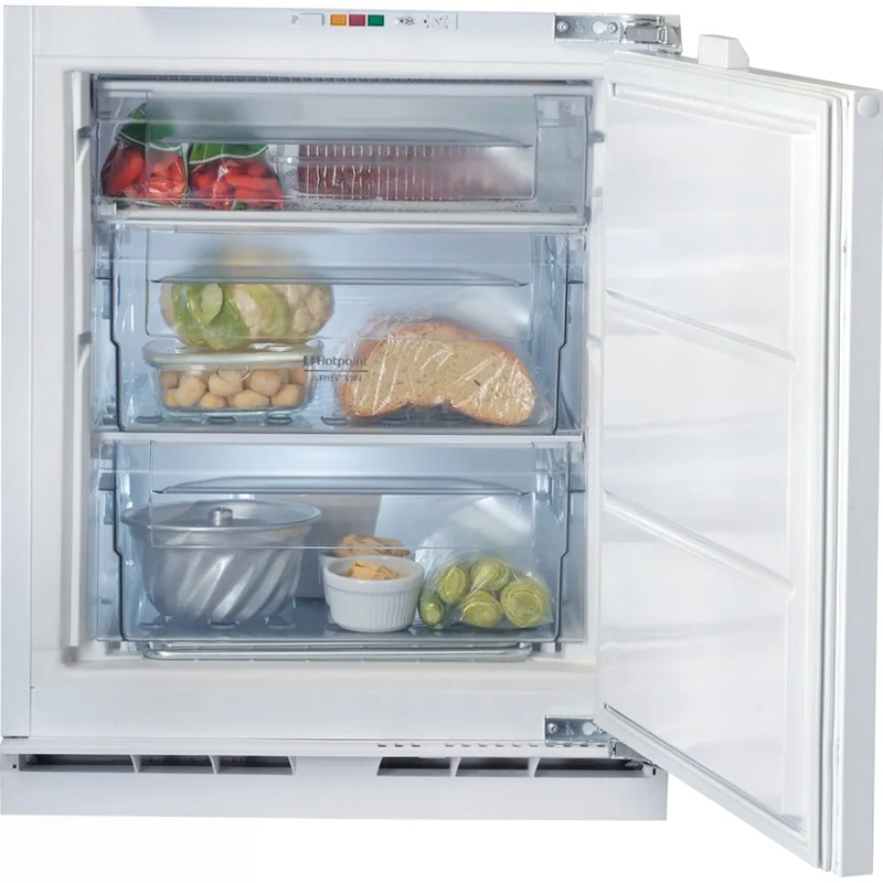Congelatore verticale Hotpoint Ariston HABUFZ011 Incasso Bianco 91lt