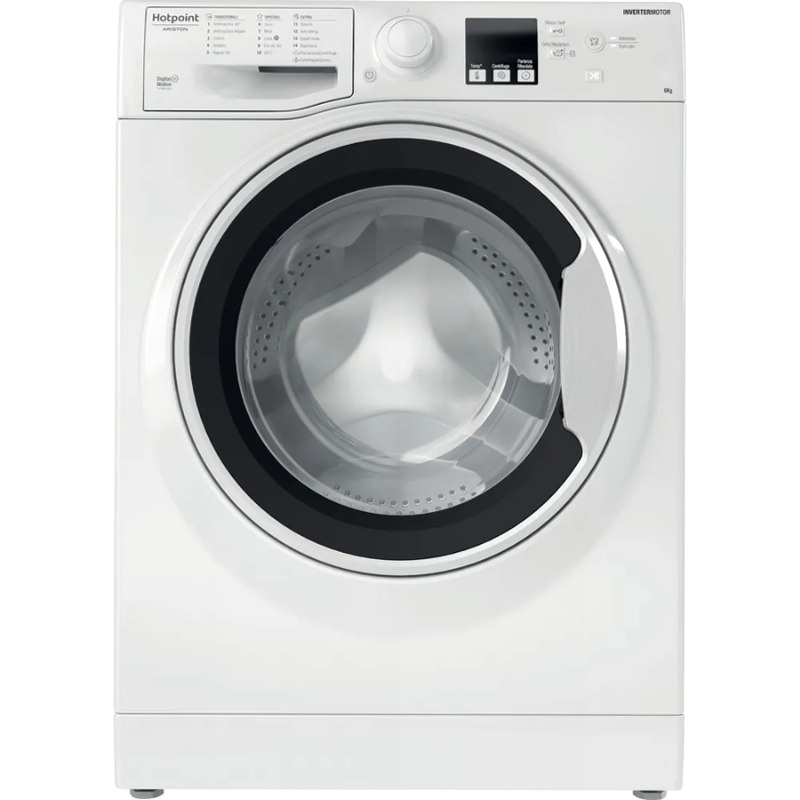 Lavatrice Slim Hotpoint Ariston - 6 kg 6kg Bianco Libera