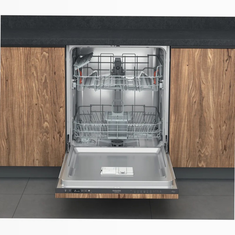 Lavastoviglie Hotpoint Ariston H2I HKD526 D 14 Nero Incasso