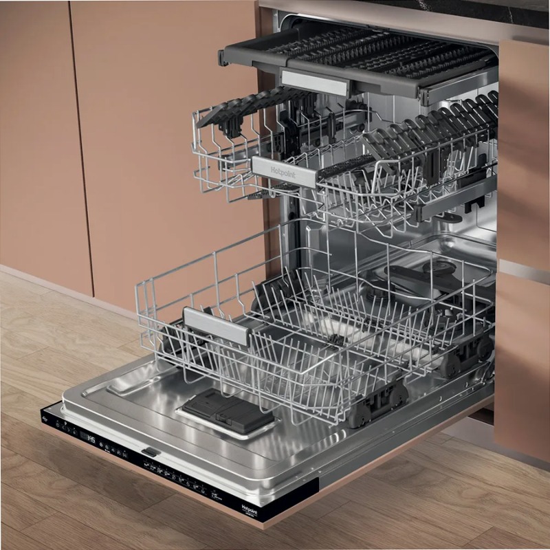 Lavastoviglie da incasso Hotpoint Ariston H7I HP40 L C 15 Nero