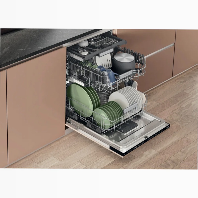 Lavastoviglie da incasso Hotpoint Ariston H7I HP40 L C 15 Nero