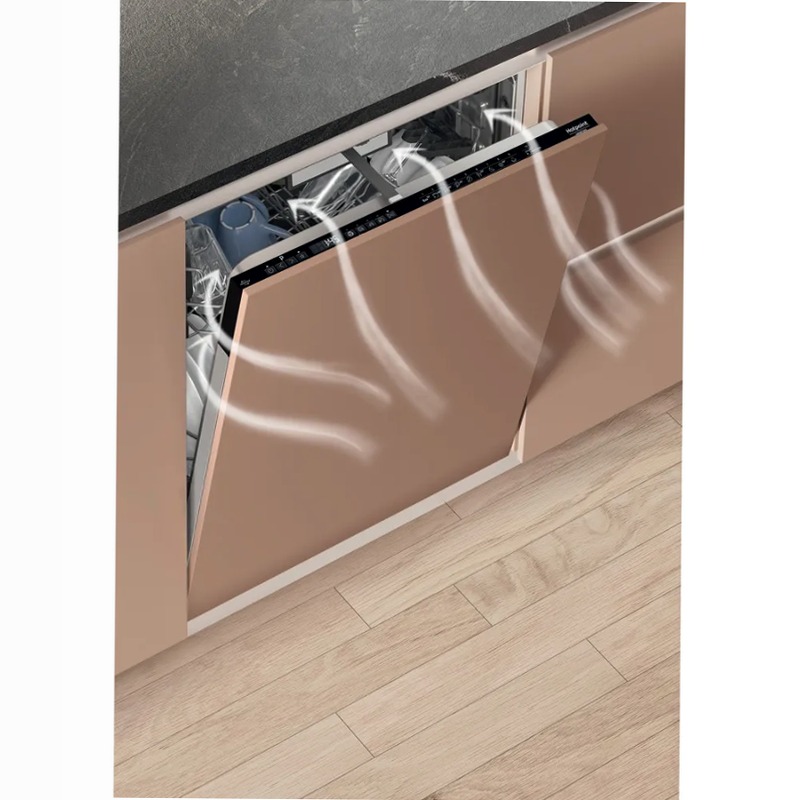 Lavastoviglie da incasso Hotpoint Ariston H7I HP40 L C 15 Nero