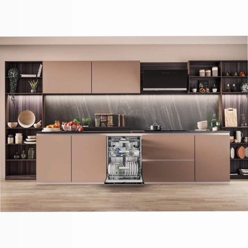 Lavastoviglie da incasso Hotpoint Ariston H7I HP40 L C 15 Nero