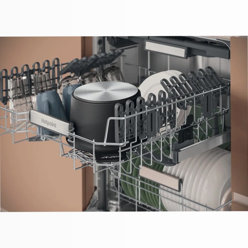 Lavastoviglie da incasso Hotpoint Ariston H7I HP40 L C 15 Nero