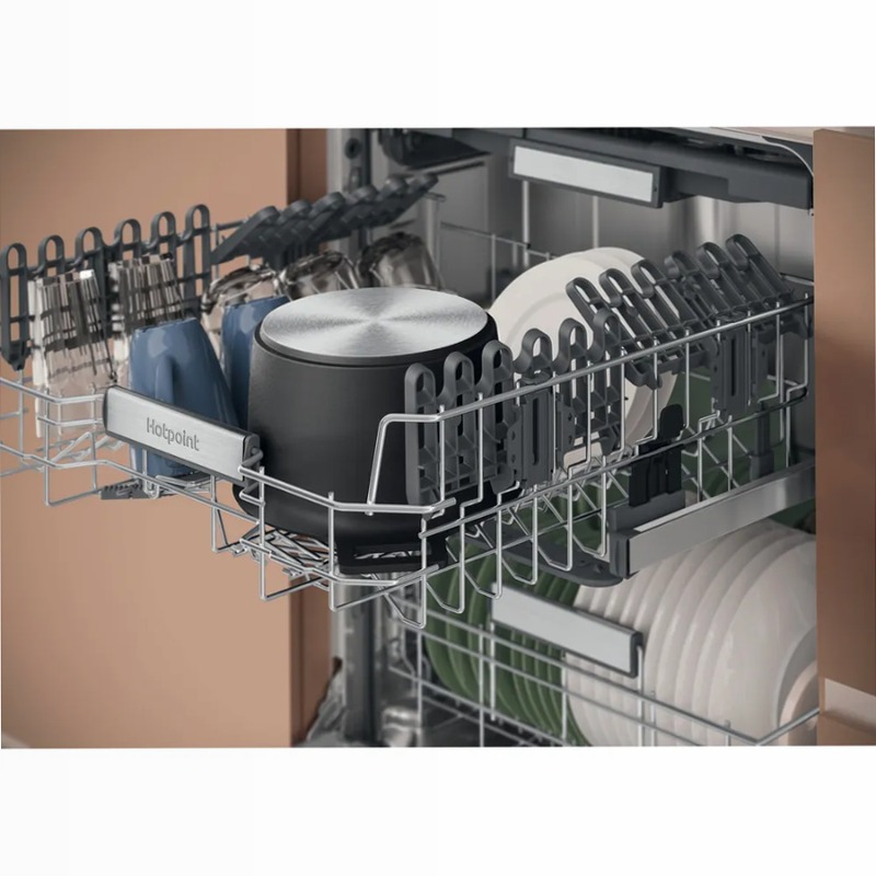 Lavastoviglie da incasso Hotpoint Ariston H7I HP40 L C 15 Nero