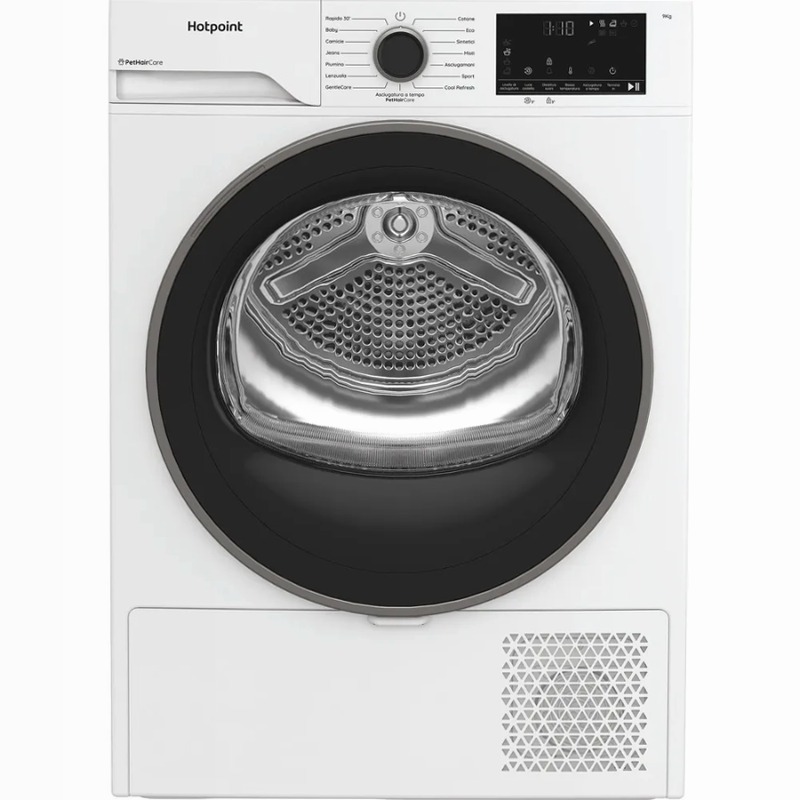 Asciugatrice Délica Hotpoint Ariston - HPT 93D BS IT D Bianco