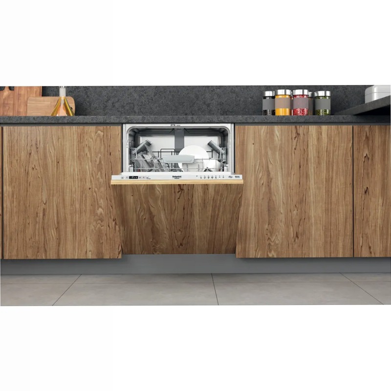 Lavastoviglie Hotpoint Ariston HI 5030 W D 14 Argento Incasso