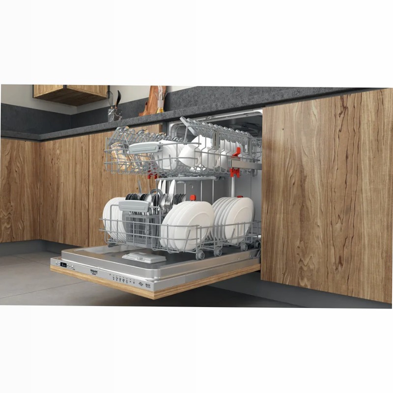 Lavastoviglie Hotpoint Ariston HI 5030 W D 14 Argento Incasso