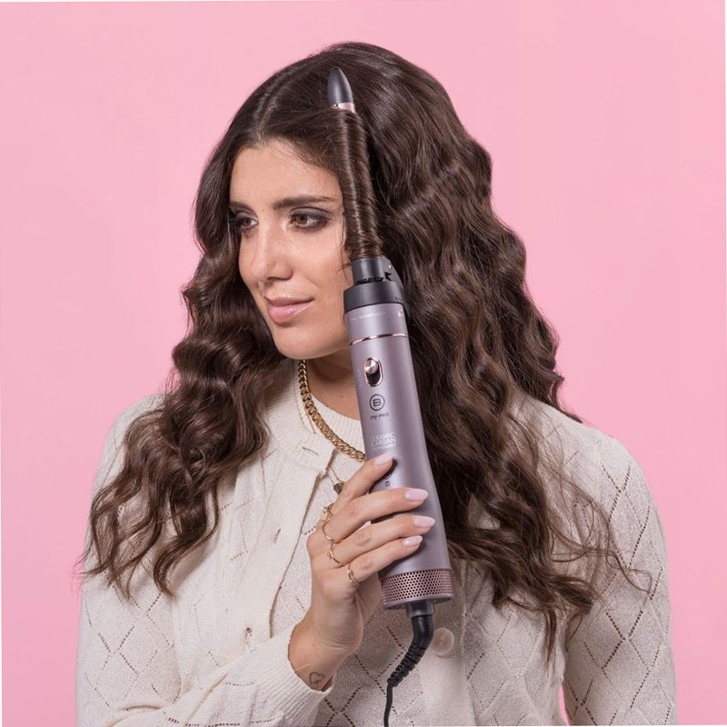 Spazzola ad aria calda Ceramic Argan Oil GH20