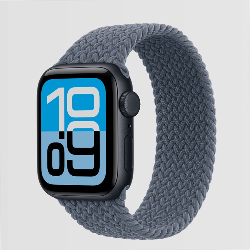 Apple Watch SE 3 - Cassa Alluminio Mezzanotte, Blu Salmastro watchOS