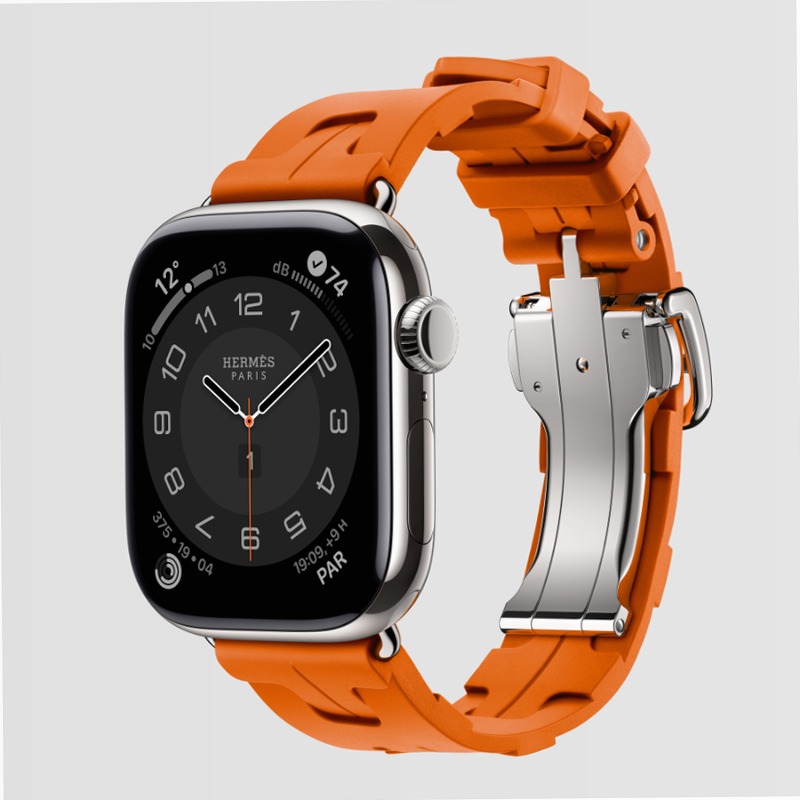 Apple Watch Hermès Series 11 Arancione