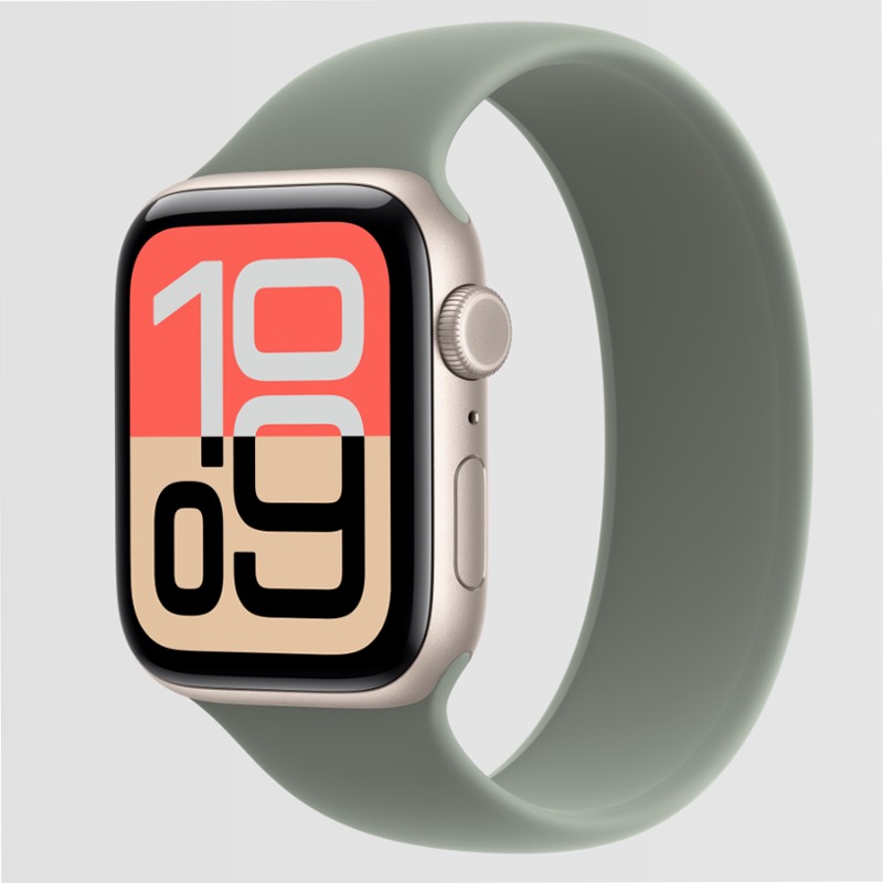 Apple Watch SE 3 44mm Alluminio Galassia Grigioverde watchOS