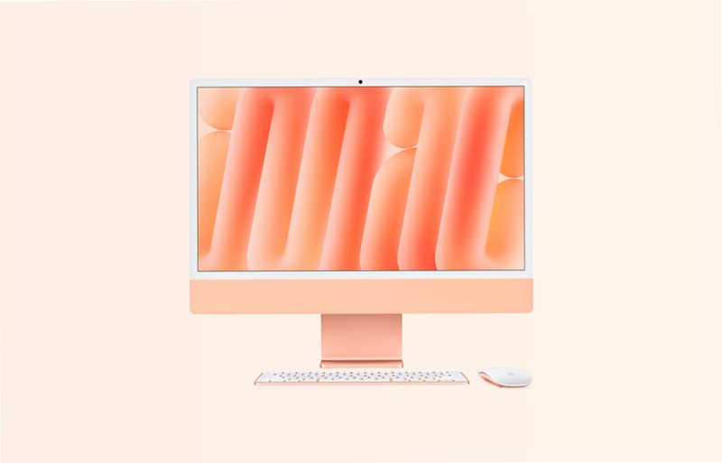 iMac 24 Pollici Arancione: Potenza e Stile 32 1TB