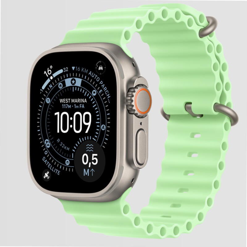 Apple Watch Ultra 3: resistente e funzionale watchOS Verde