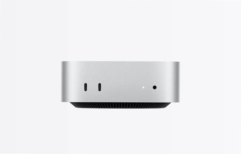 Mac mini con chip M4: potenza e spazio 12 256GB a 4TB 256GB a 4TB