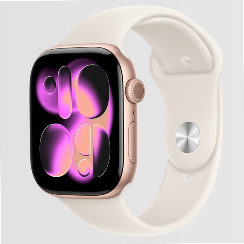 Apple Watch Series 11 - Cassa 46 mm Oro Rosa